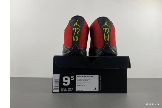 EP  654459-670 Air  Jordan 654459-670 14 “Ferrari” 0130